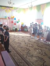 исполнение песни подготовительная группа