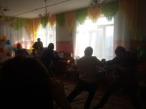 "Перетягивание каната" папы подготовительной группы