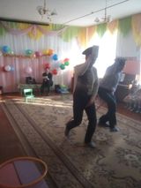 конкурс пап "Погоня" подготовительная группа